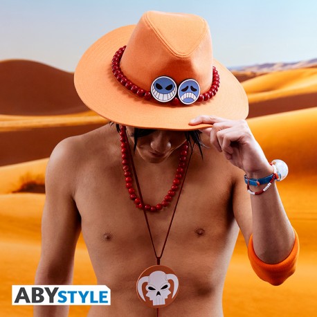 Chapeau Réplique Portgas D. Ace - One Piece - ABYstyle