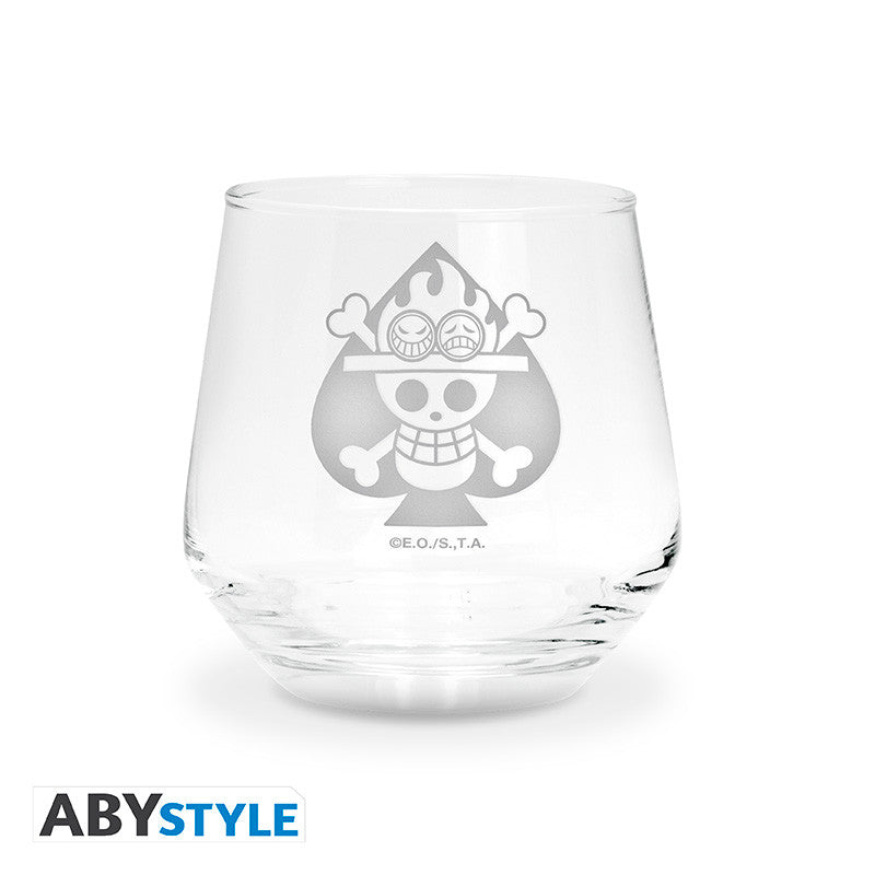 Set 2 verres Luffy & Ace - One Piece