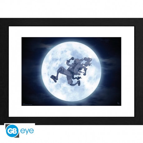 Tirage encadré "Nika" Luffy - One Piece - GB Eye