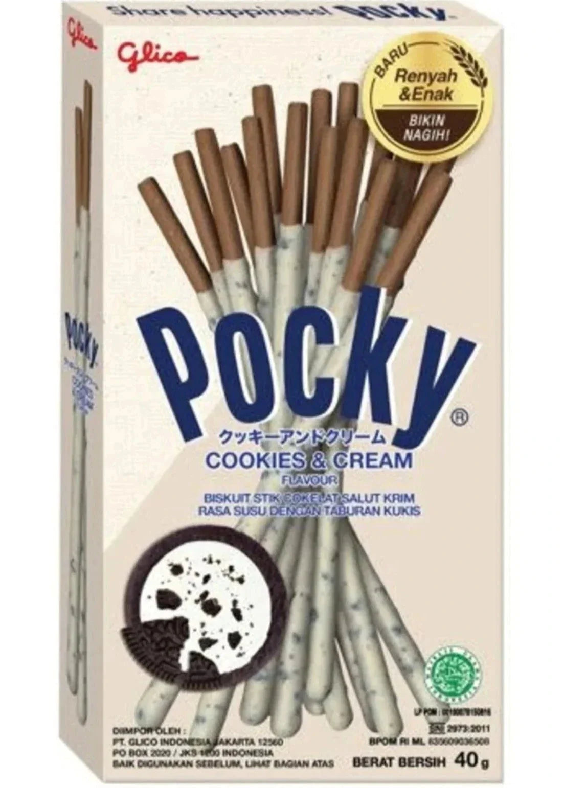 Pocky Cookies & Cream