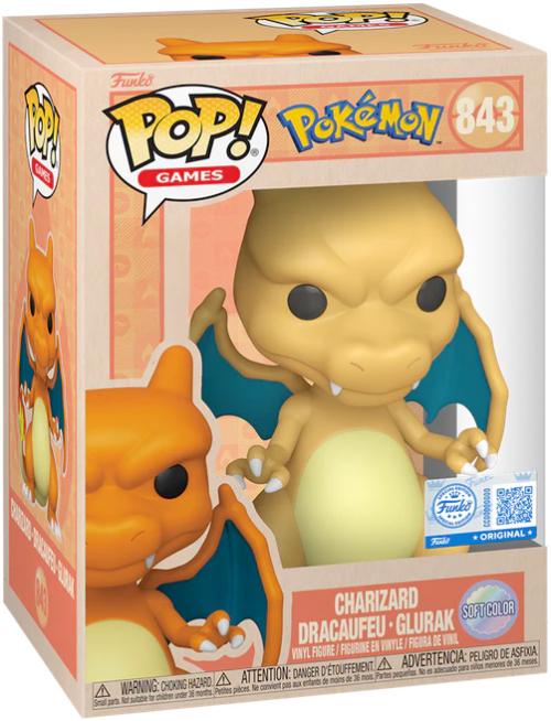 Pop Dracaufeu (Soft Color) (843) - Pokémon - Funko POP! Games - Funko - Susume
