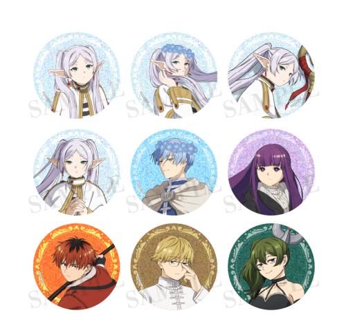 Sachet Surprise Badge Glitter 5,6cm - Frieren: Beyond Journey's End - Anicraft - Susume
