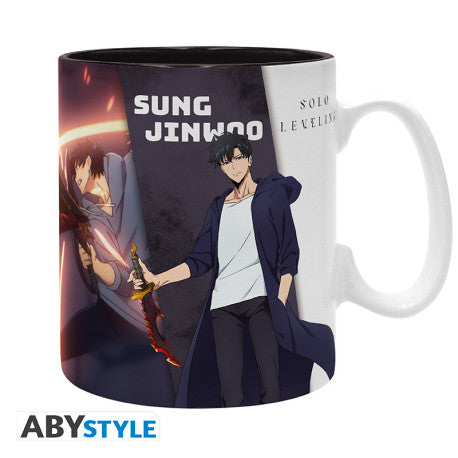 Mug Sung Jinwoo & Igris (460ml) - Solo Leveling