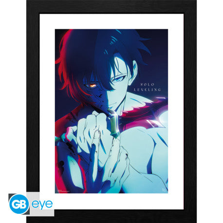 Tirage encadré Sung Jinwoo - Solo Leveling - GB Eye