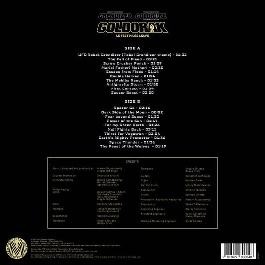 Vinyle Music Original Game Soundtrack Édition limitée - Goldorak - Plastoy - Susume