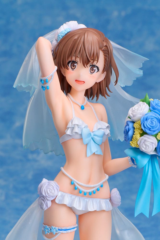 Figurine Mikoto Misaka Wedding Swimsuit Ver. 25cm 1/7 - A Certain Scientific Railgun T