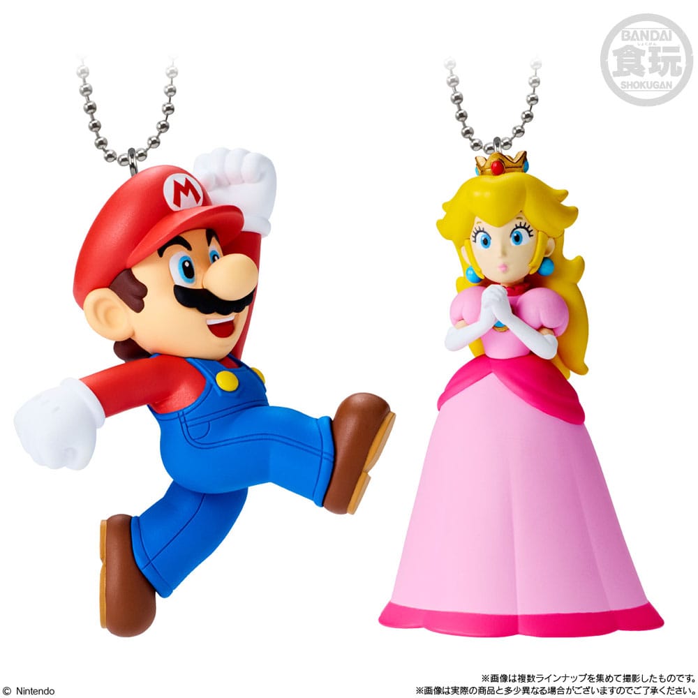 Pore-clés Mystère Mascot Charm Collection Wave 2 - Super Mario