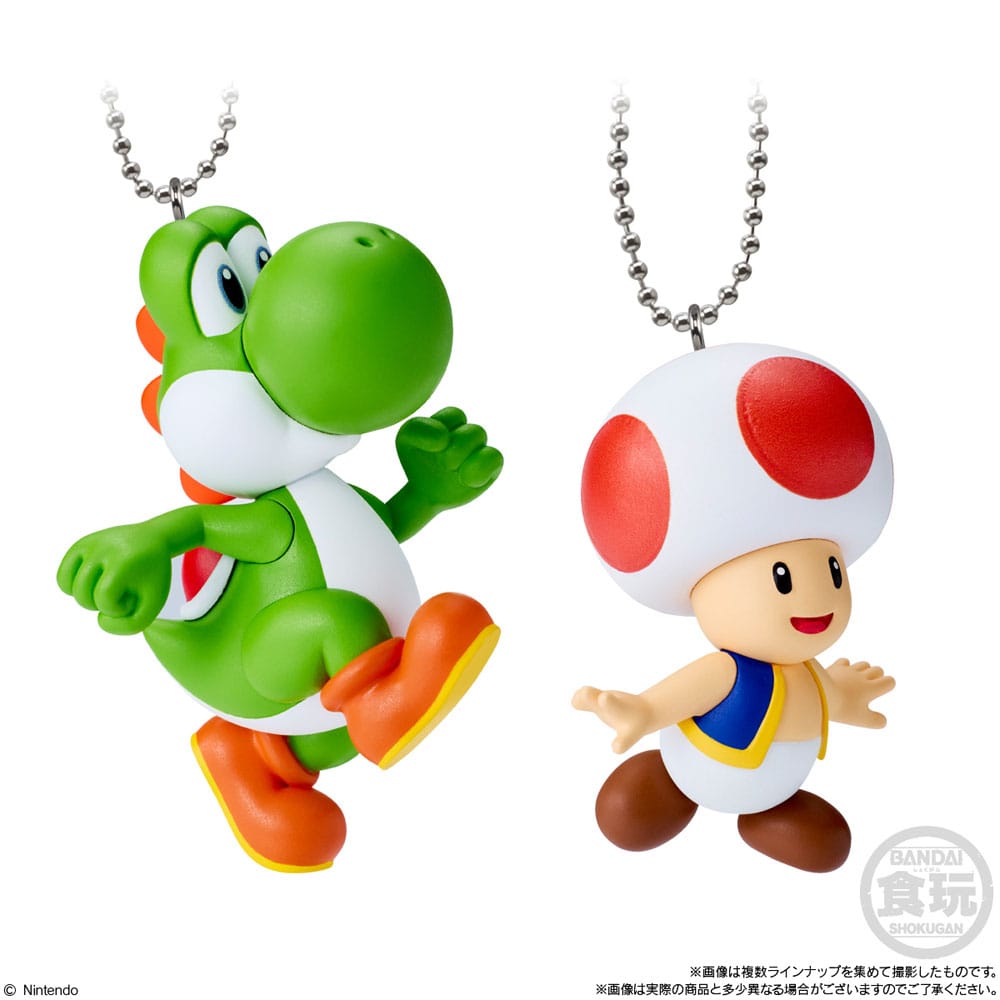 Pore-clés Mystère Mascot Charm Collection Wave 2 - Super Mario