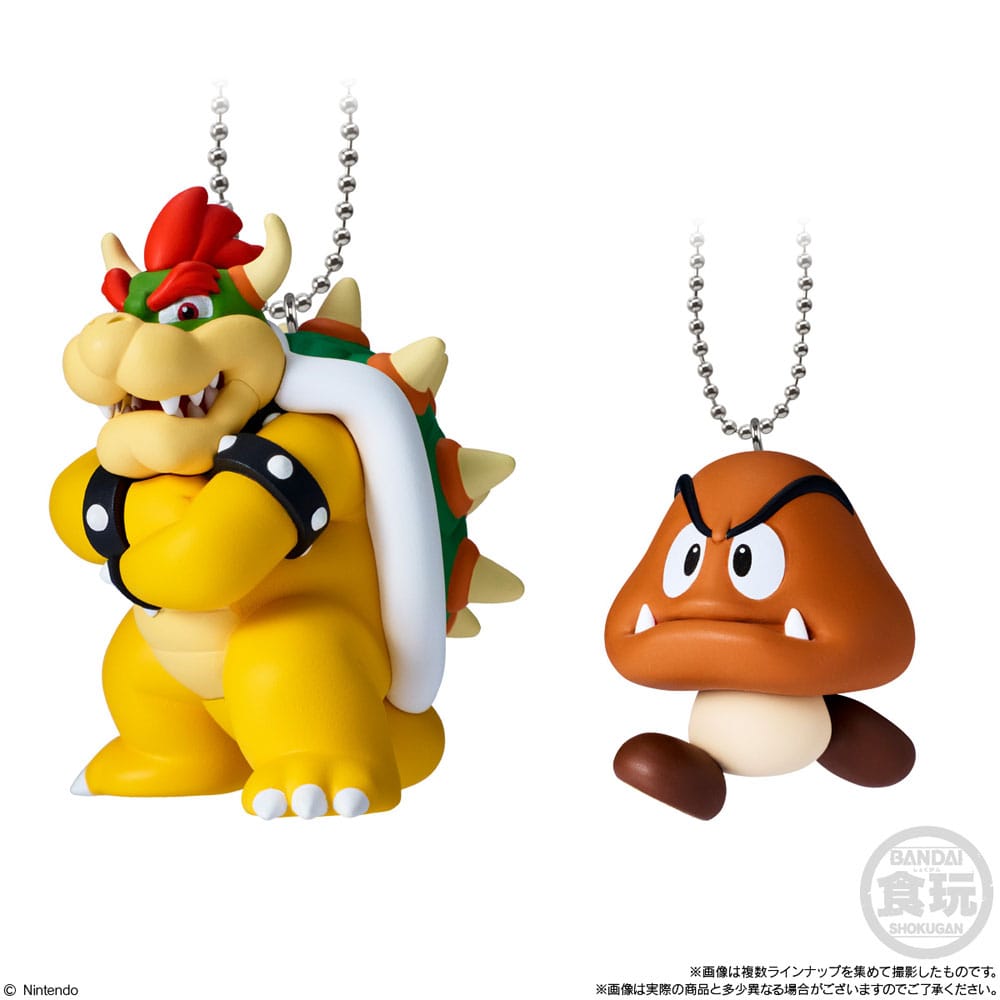 Pore-clés Mystère Mascot Charm Collection Wave 2 - Super Mario