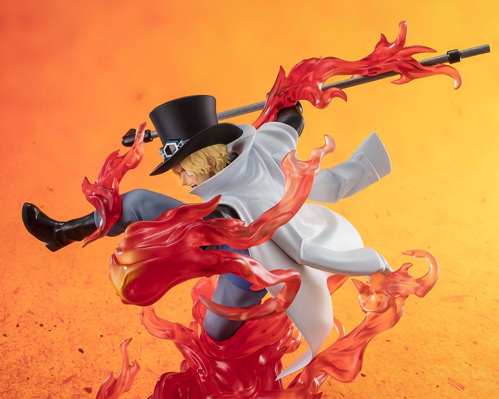 Figurine Sabo Fire Fist Rook Check - One Piece - Figuarts ZERO Extra Battle
