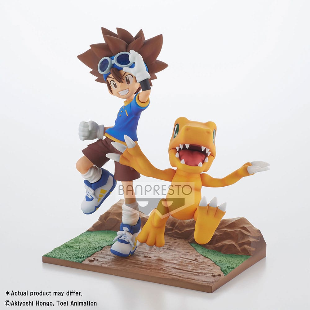 Figurine Taichi & Agumon - Digimon Adventure - DXF