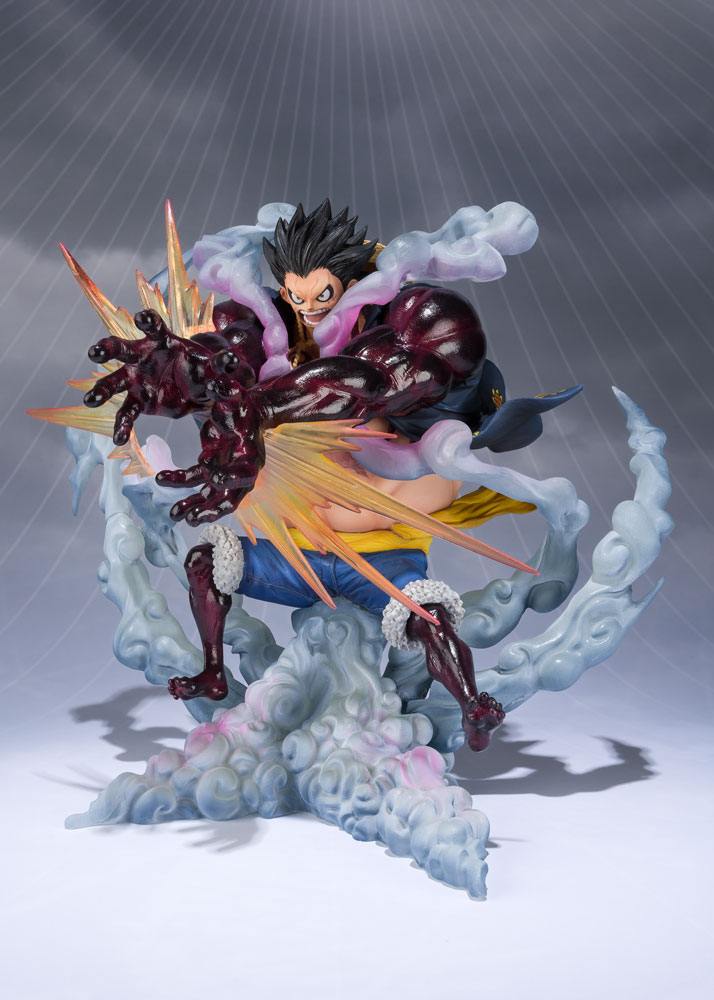 Figurine Monkey D. Luffy Gear 4 Leo Bazooka - One Piece - Figuarts ZERO Reissue