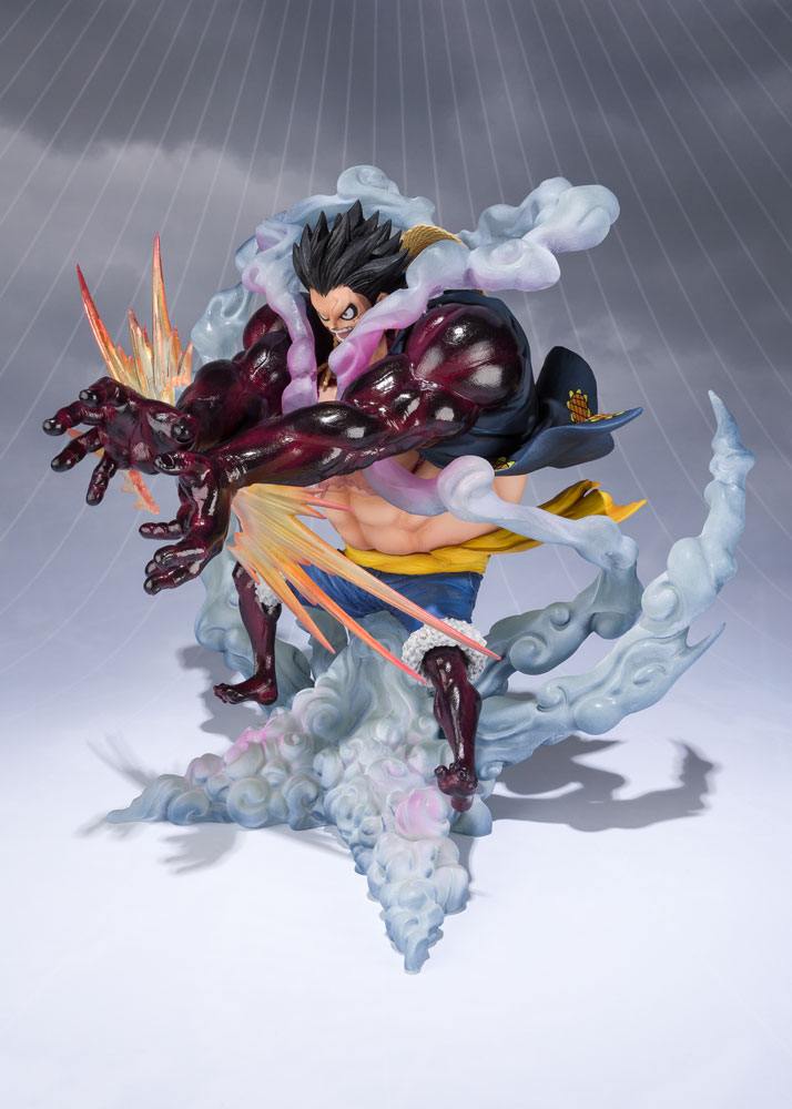 Figurine Monkey D. Luffy Gear 4 Leo Bazooka - One Piece - Figuarts ZERO Reissue