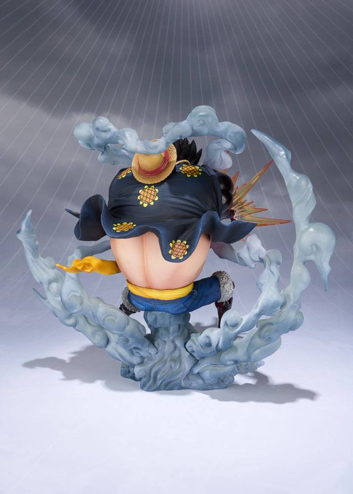 Figurine Monkey D. Luffy Gear 4 Leo Bazooka - One Piece - Figuarts ZERO Reissue
