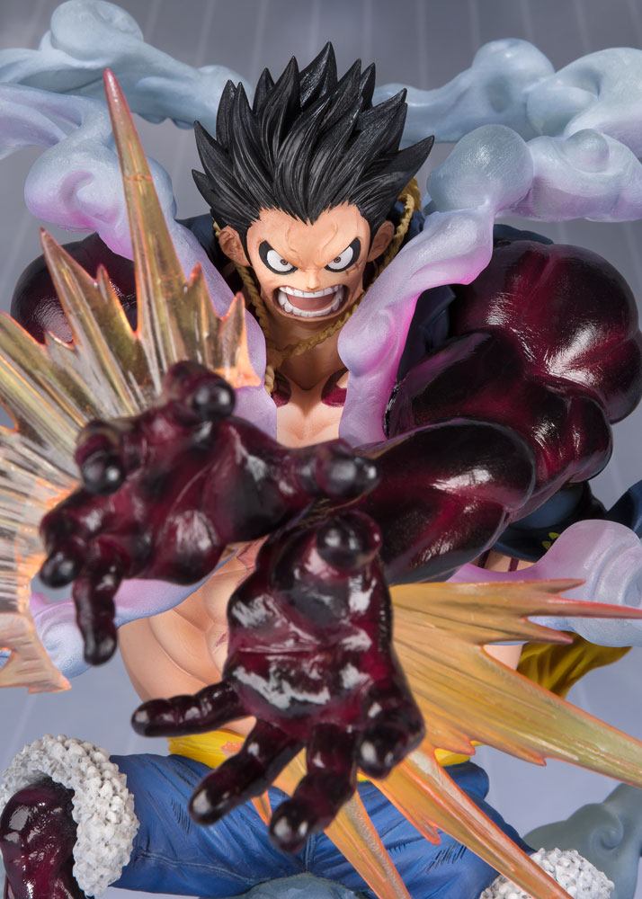 Figurine Monkey D. Luffy Gear 4 Leo Bazooka - One Piece - Figuarts ZERO Reissue