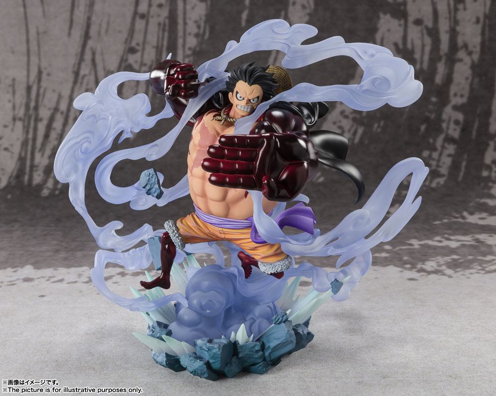Figurine Monkey D. Luffy Gear 4 21cm - One Piece - Figuarts ZERO Battle of Monsters on Onigashima