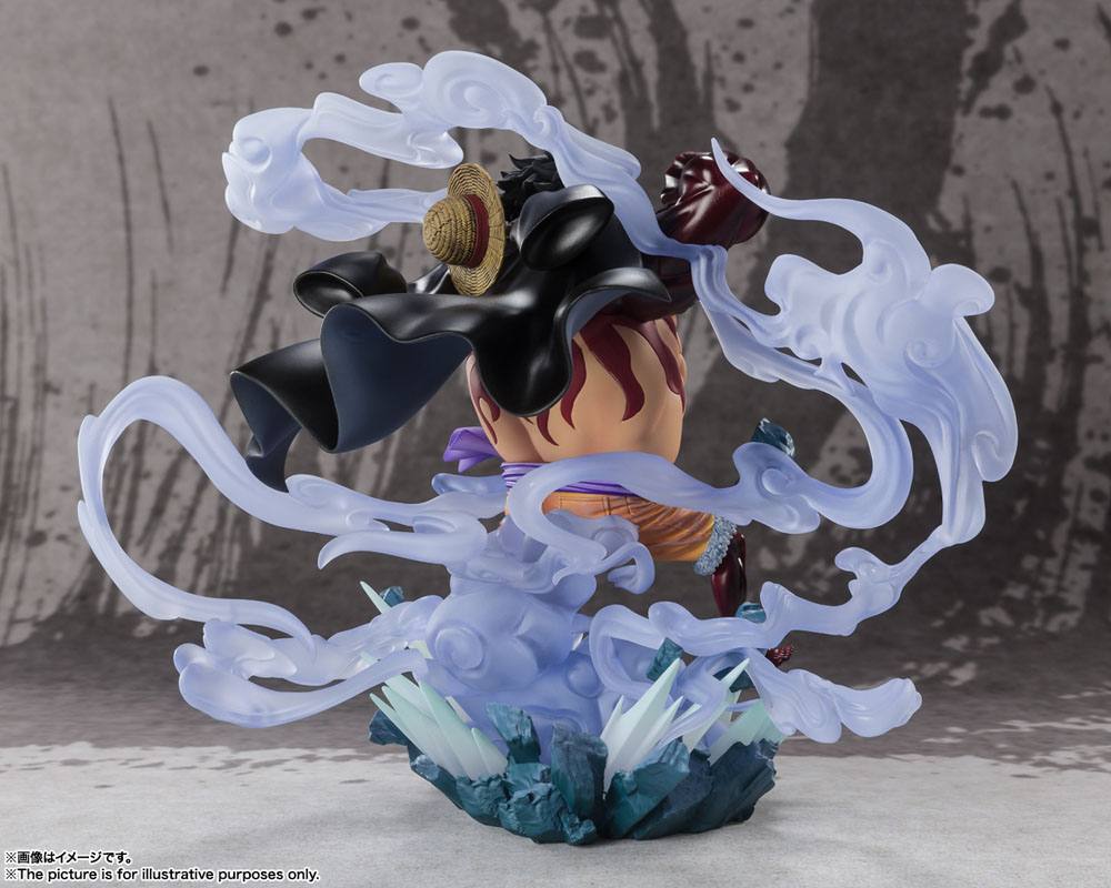Figurine Monkey D. Luffy Gear 4 21cm - One Piece - Figuarts ZERO Battle of Monsters on Onigashima