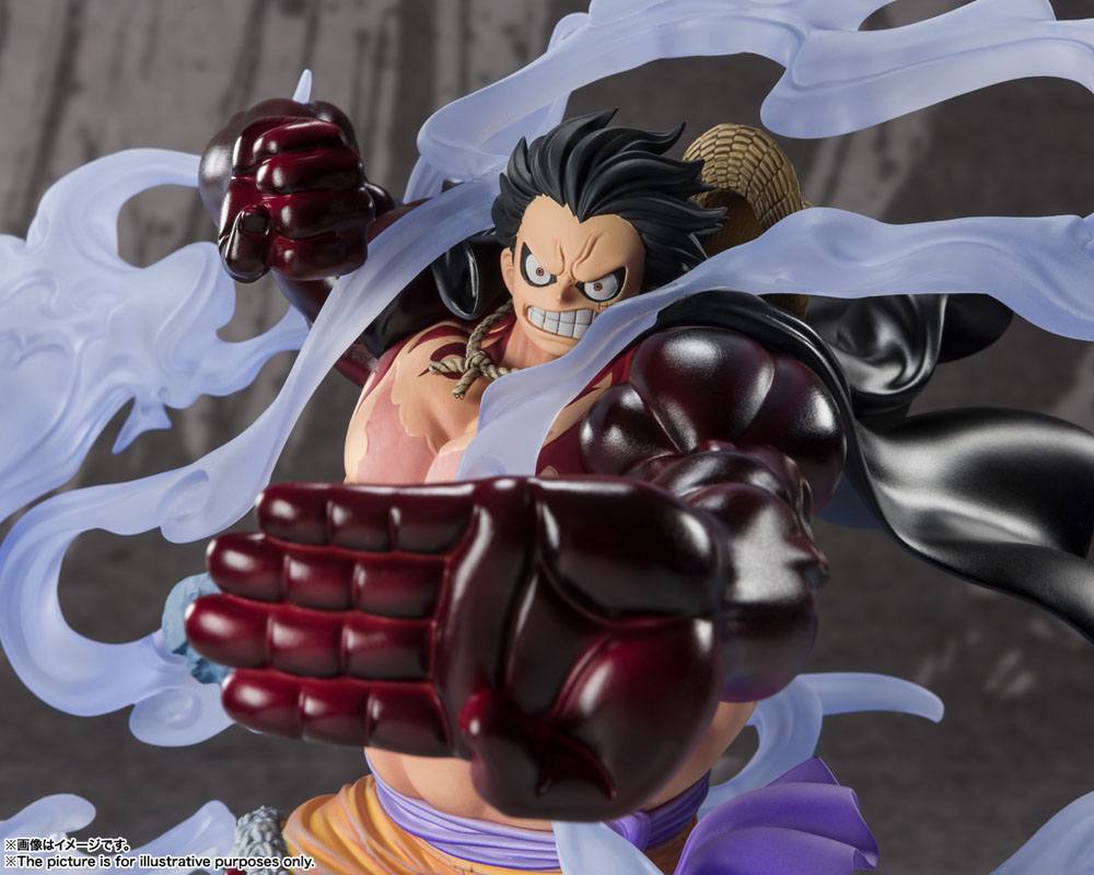 Figurine Monkey D. Luffy Gear 4 21cm - One Piece - Figuarts ZERO Battle of Monsters on Onigashima