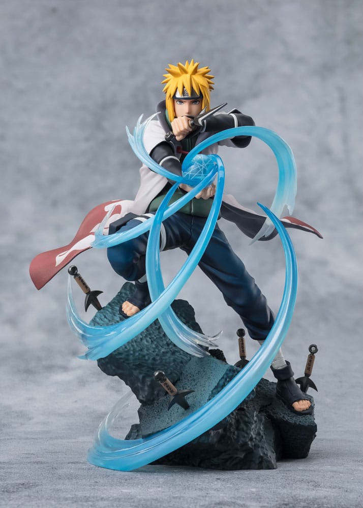 Figurine Minato Namikaze Rasengan - Naruto Shippuden - Figuarts Zero Extra Battle (Modèle d'expo)