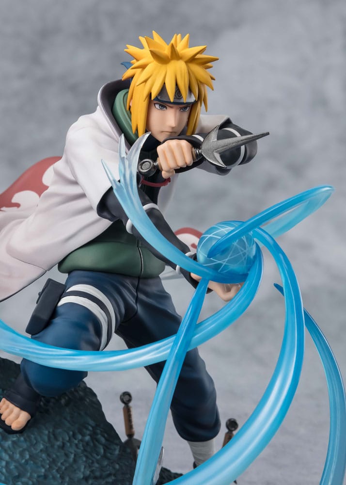 Figurine Minato Namikaze Rasengan - Naruto Shippuden - Figuarts Zero Extra Battle (Modèle d'expo)