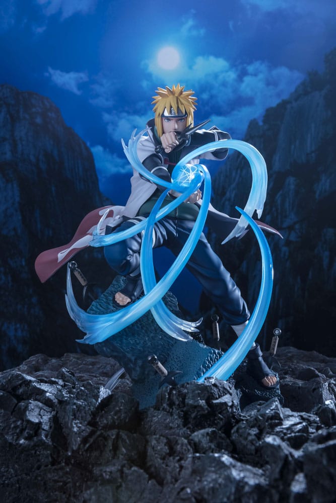 Figurine Minato Namikaze Rasengan - Naruto Shippuden - Figuarts Zero Extra Battle (Modèle d'expo)