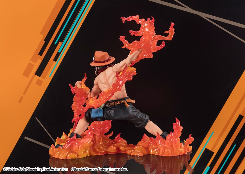 Figurine Portgas D. Ace Bounty Rush 5th Anniversary - One Piece - FiguartsZero (Extra Battle) (Modèle d'expo)