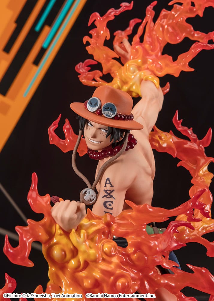 Figurine Portgas D. Ace Bounty Rush 5th Anniversary - One Piece - FiguartsZero (Extra Battle) (Modèle d'expo)