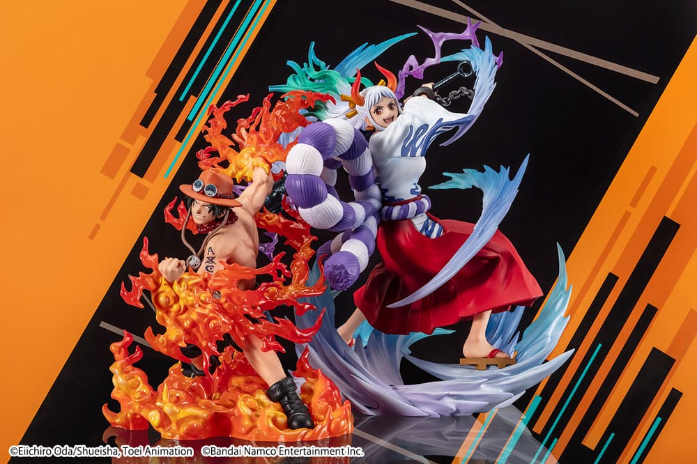 Figurine Portgas D. Ace Bounty Rush 5th Anniversary - One Piece - FiguartsZero (Extra Battle) (Modèle d'expo)