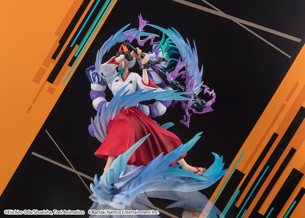 Figurine Yamato Bounty Rush 5th Anniversary - One Piece - Figuarts Zero Extra Battle (Modèle d'expo)