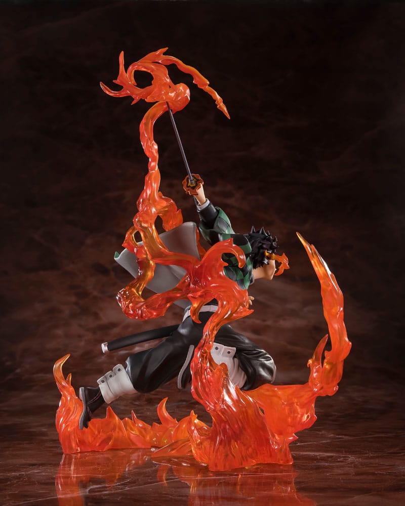 Figurine Tanjiro Kamado (Kyojuro Rengoku's Sword Guard Ver.)- Demon Slayer: Kimetsu no Yaiba - FiguartsZERO
