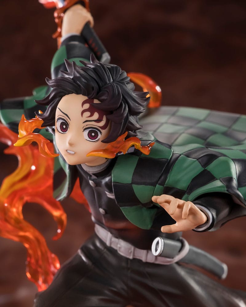 Figurine Tanjiro Kamado (Kyojuro Rengoku's Sword Guard Ver.)- Demon Slayer: Kimetsu no Yaiba - FiguartsZERO
