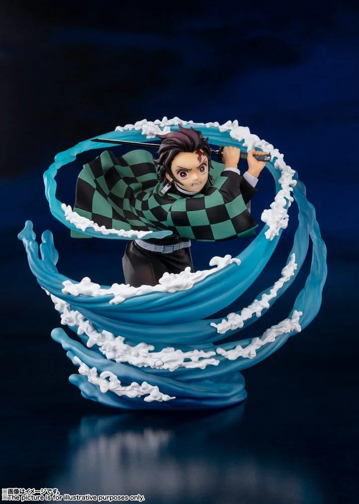 Figurine Tanjiro Kamado Water Breathing - Demon Slayer: Kimetsu no Yaiba - FiguartsZero [Sortie T1/27]