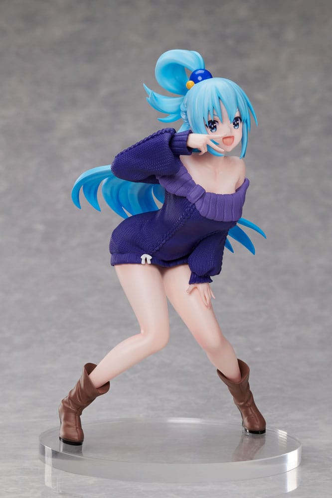 Figurine Aqua 1/7 - Konosuba An Explosion on This Wonderful World! -  Elcoco