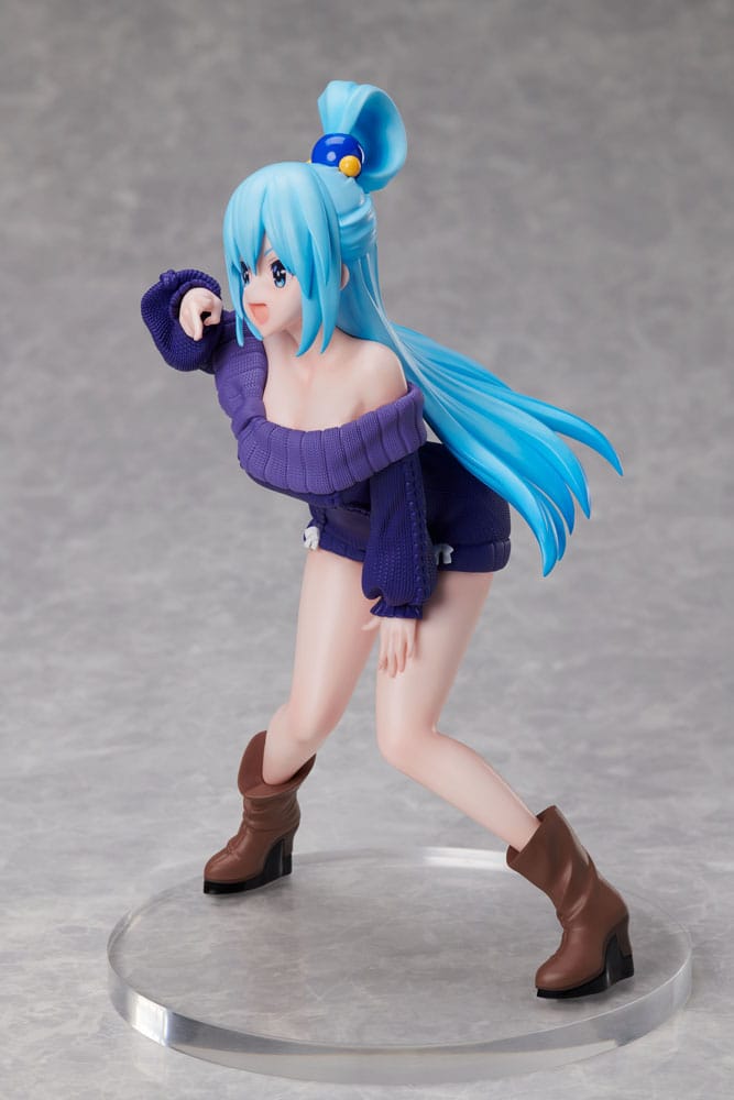 Figurine Aqua 1/7 - Konosuba An Explosion on This Wonderful World! -  Elcoco