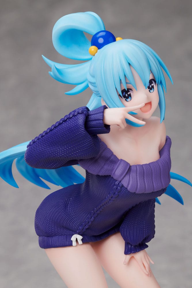 Figurine Aqua 1/7 - Konosuba An Explosion on This Wonderful World! -  Elcoco