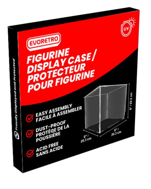 Présentoire Vitrine acrylique 25cm - Evoretro