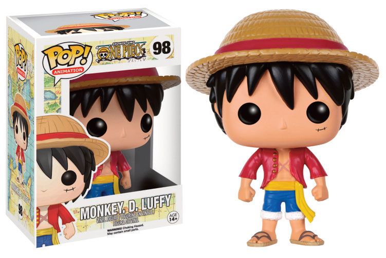 Pop Monkey D. Luffy (98) - One Piece - Funko POP! Animation