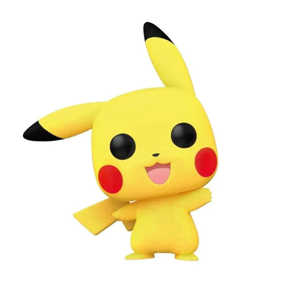 Pop Pikachu Waving (553) (Flocked) - Pokémon - Funko POP! Games