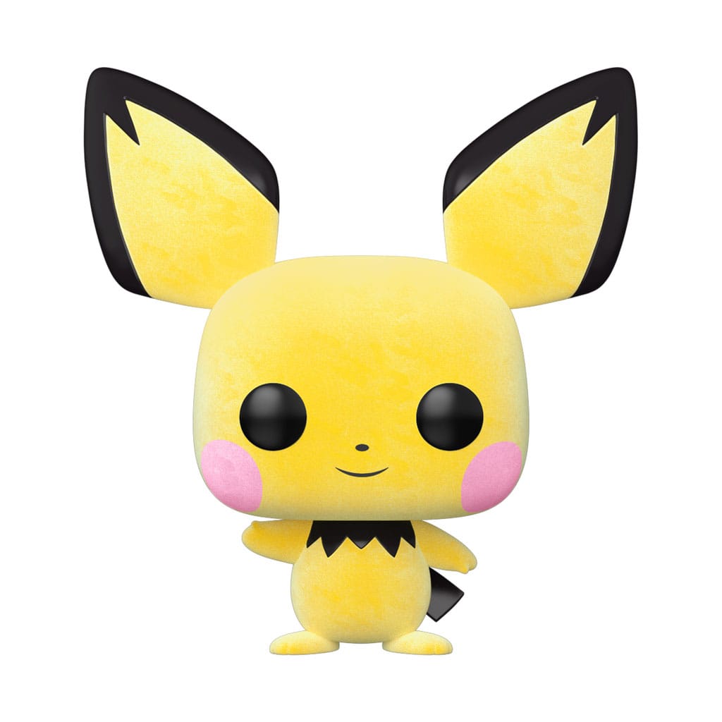 Pop Pichu (579) Exlusive Flocked - Pokémon - Funko POP! Games