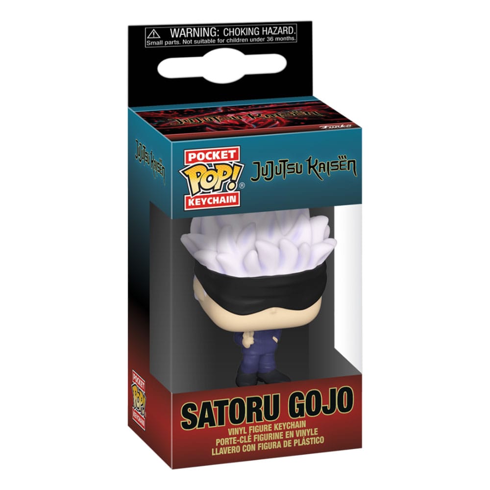 Porte-clés Pop Satoru Gojo - Jujutsu Kaisen - Funko Pocket POP!