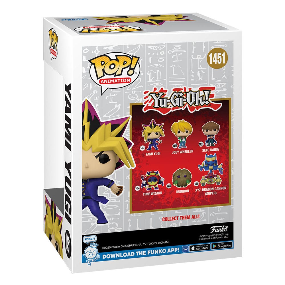 POP Yami Yugi 1451 - Yu-Gi-Oh! - Funko POP!  (Boite abimée)