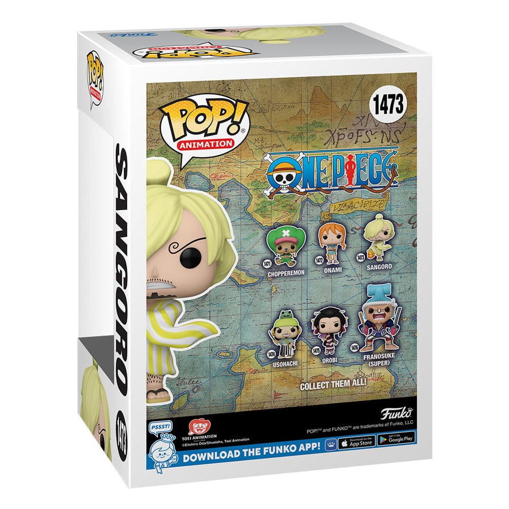POP Sangoro 1473 - One Piece - Funko POP! Animation