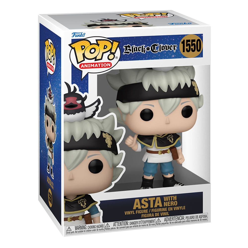 POP Asta avec Nero (1550) - Black Clover - Funko POP! Animation