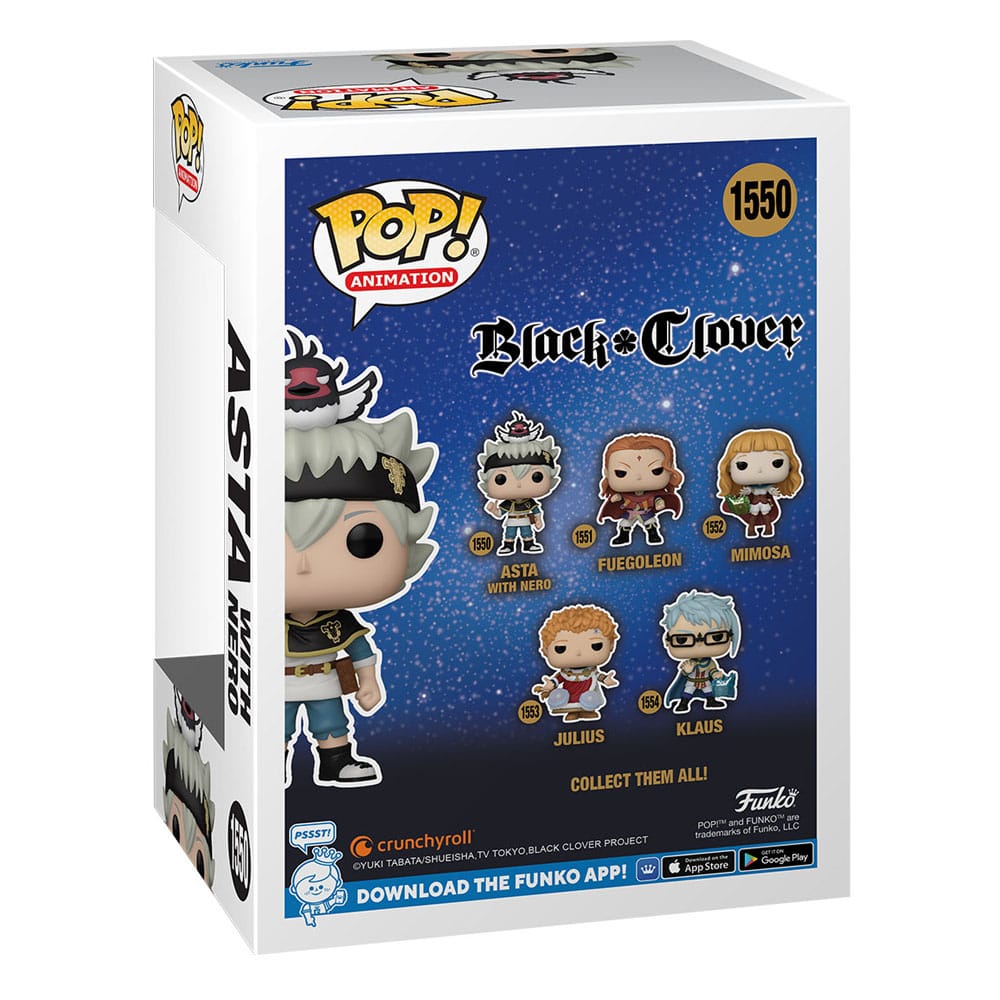 POP Asta avec Nero (1550) - Black Clover - Funko POP! Animation