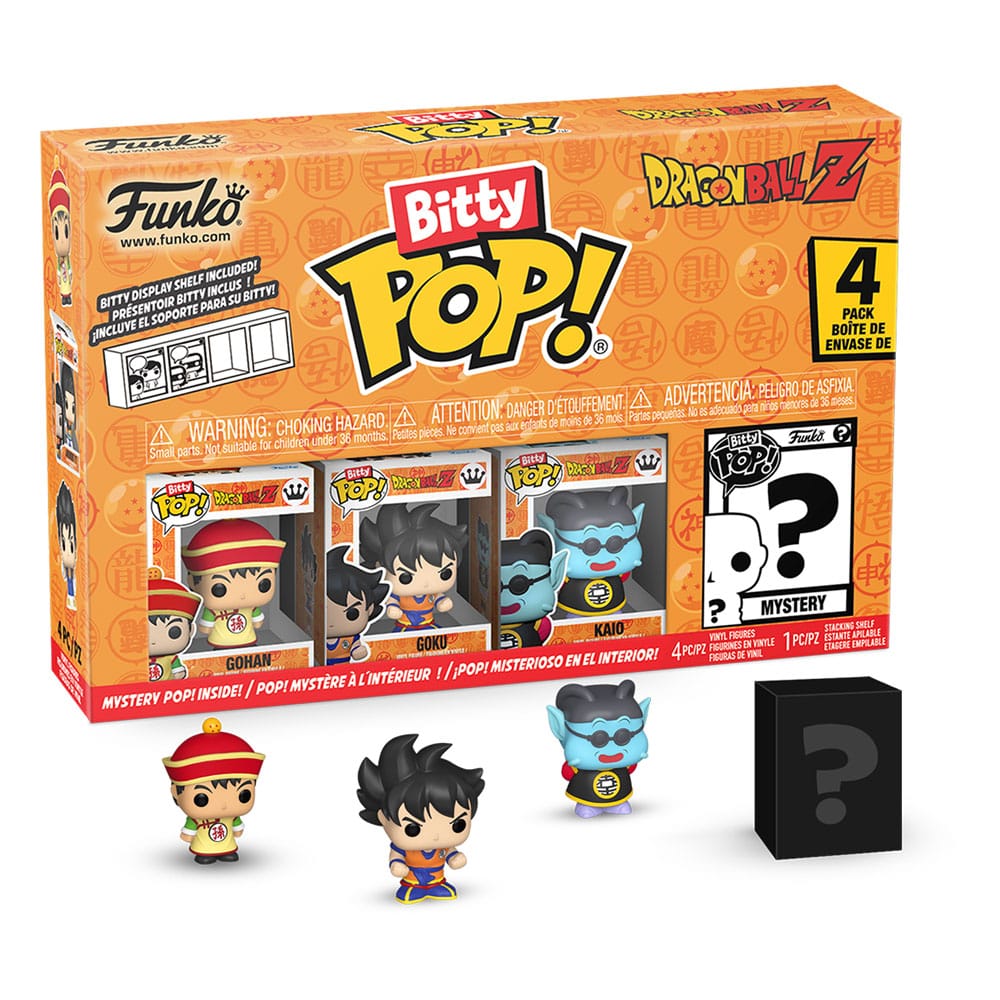 Pack 4 Figurines Bitty Pop Series 1 - Dragon Ball - Funko POP!
