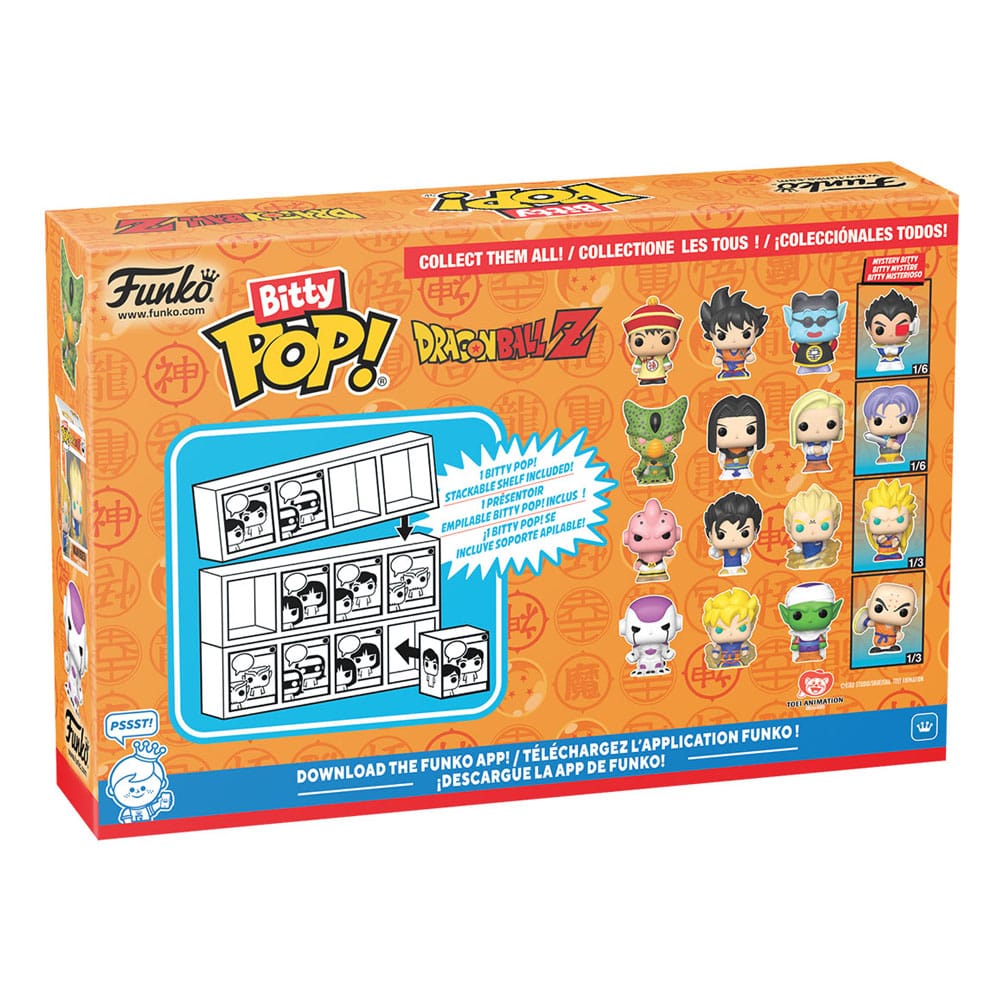 Pack 4 Figurines Bitty Pop Series 1 - Dragon Ball - Funko POP!