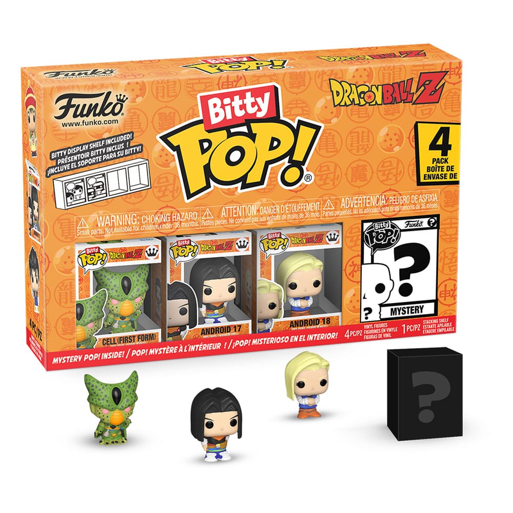 Pack 4 Figurines Bitty Pop Series 2 - Dragon Ball - Funko POP!