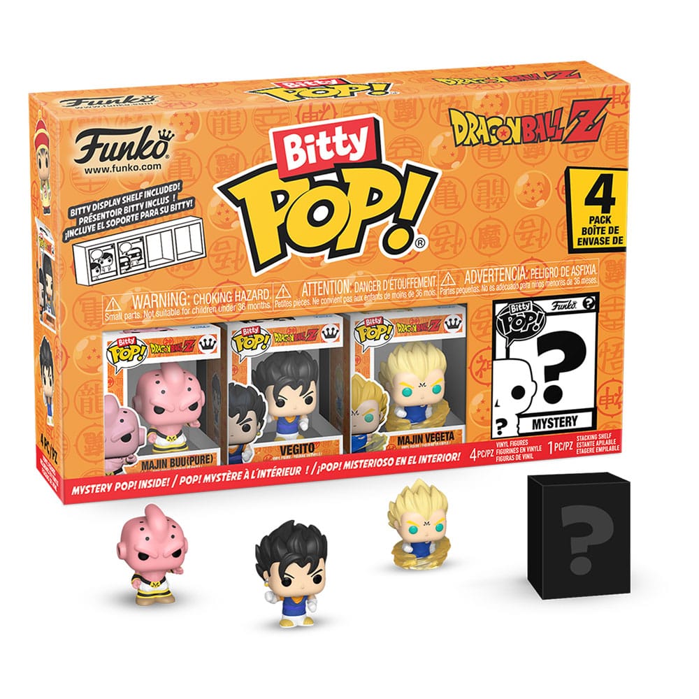 Pack 4 Figurines Bitty Pop Series 3 - Dragon Ball - Funko POP!