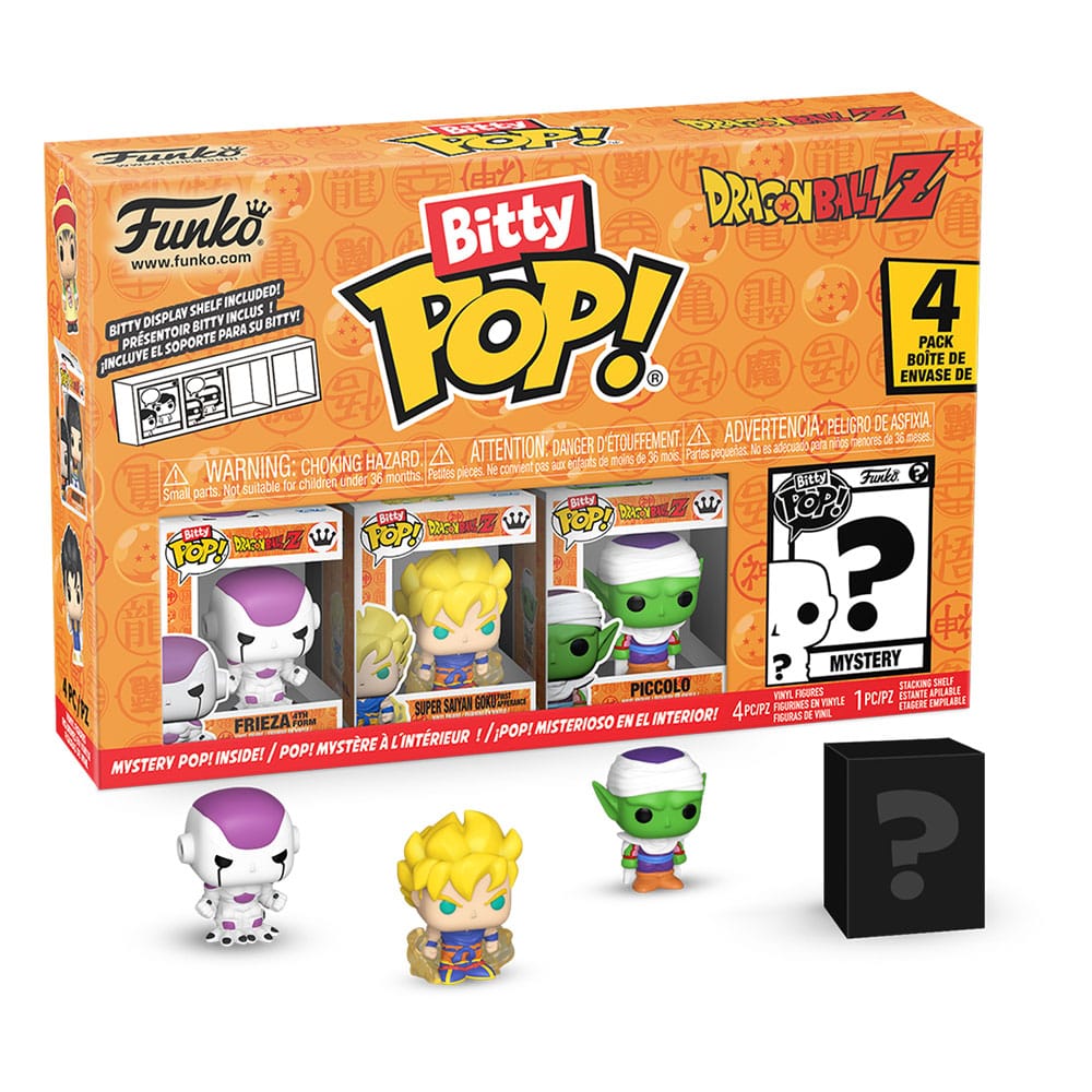 Pack 4 Figurines Bitty Pop Series 4 - Dragon Ball - Funko POP!