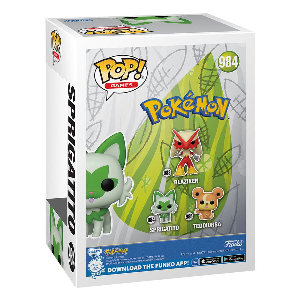 POP Poussacha (984) - Pokémon - Funko POP! Games